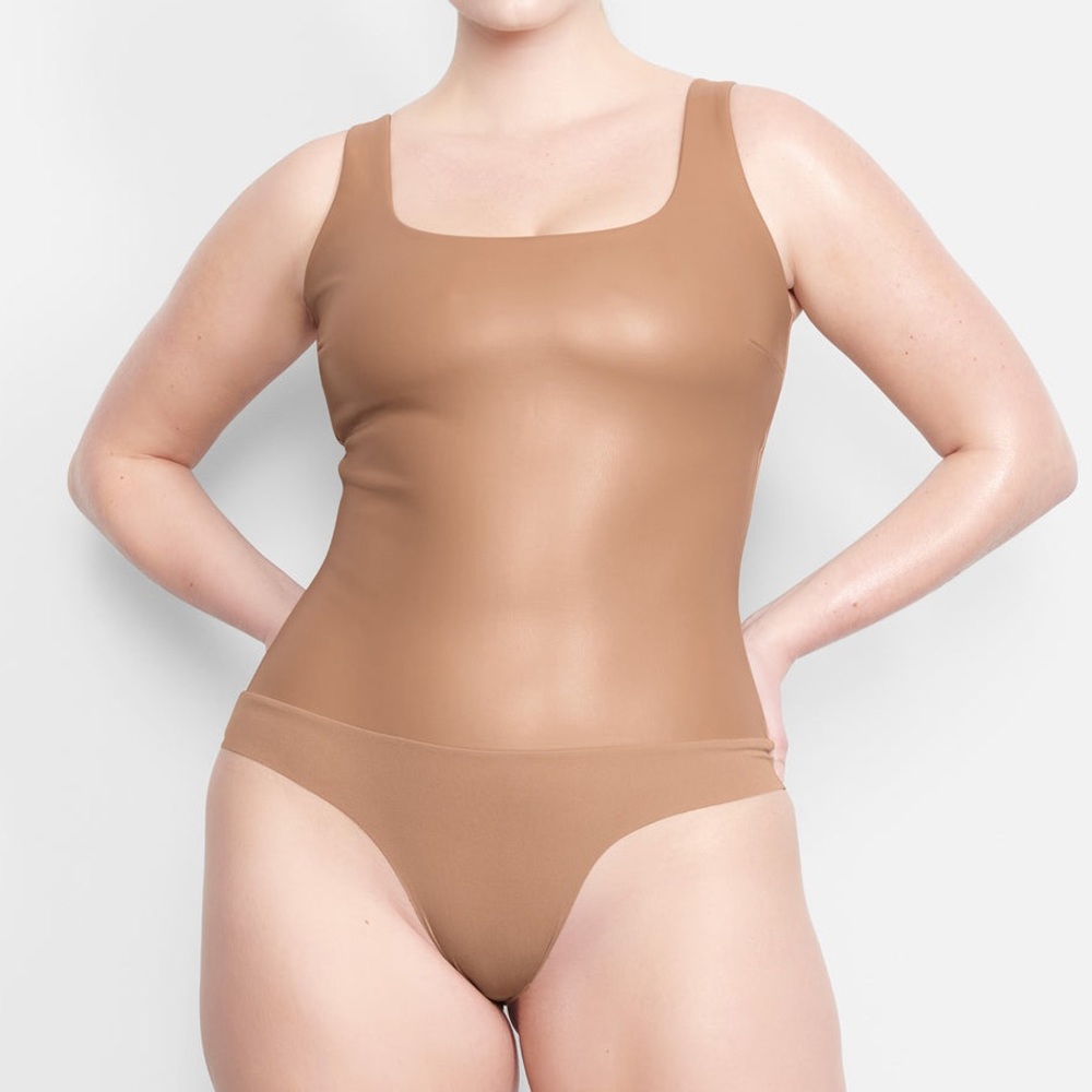 Skims | Faux Leather Body Suit | Size XL